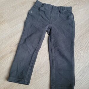 Garanimals Toddler Boys Pants 24M Black Cotton Blend‎ Stretch Casual Basic